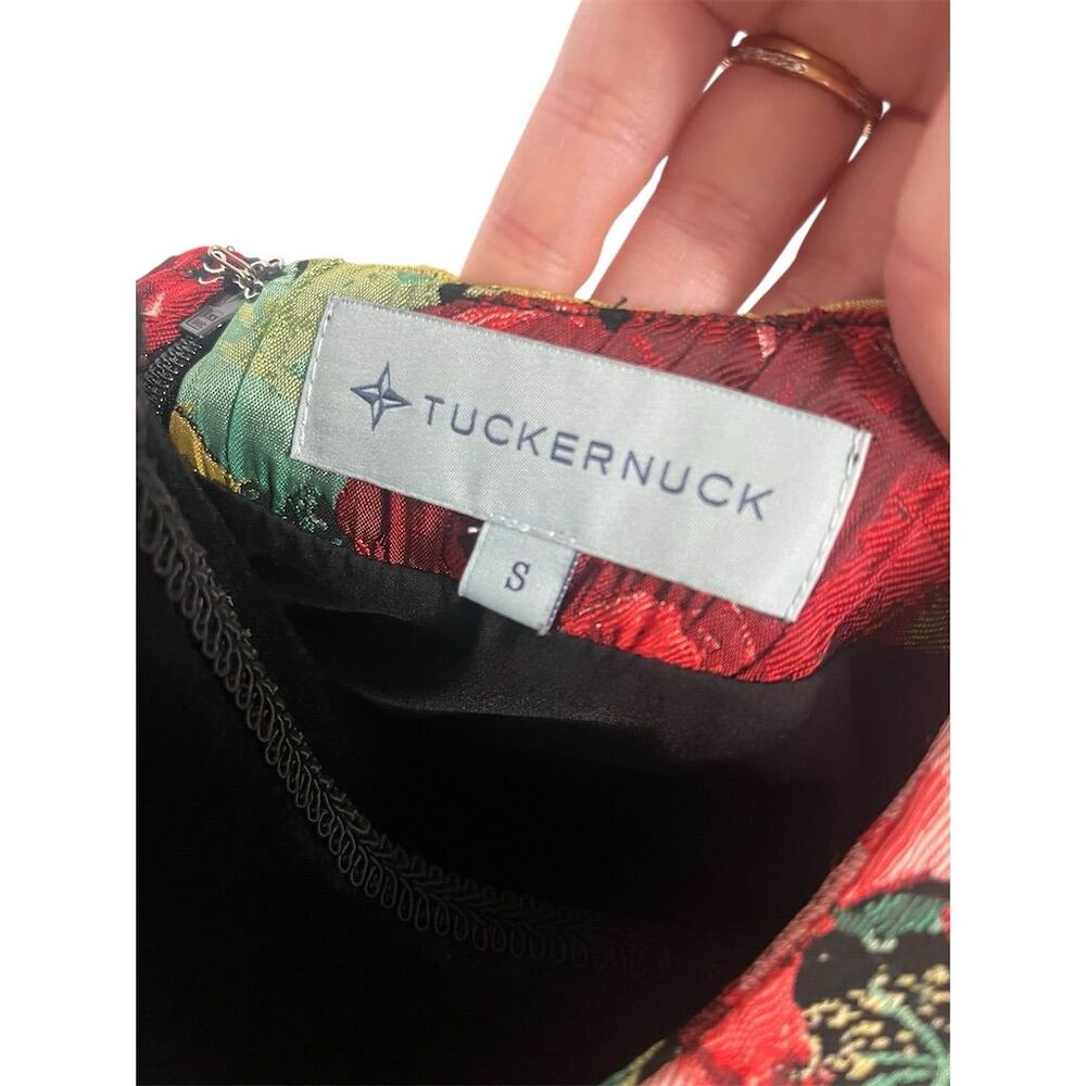Tuckernuck Women's‎ Floral Jackie Blouse 3/4 Sleeve Multicolor Size S - Picture 7 of 7